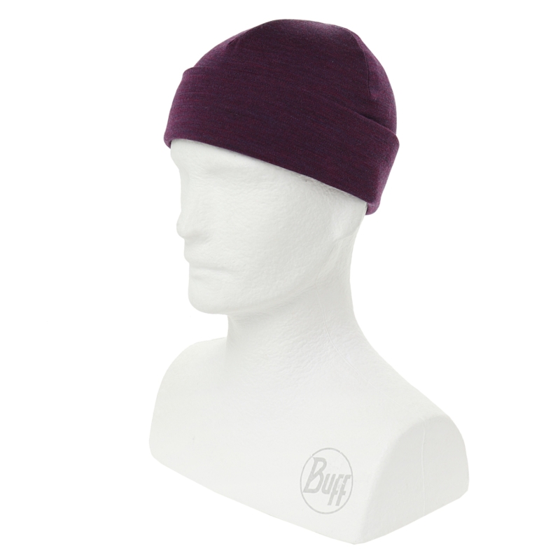 > 버프® > HAT 버프 > 가을 겨울용 HAT > 울 헤비웨이트 > 울 헤비웨이트 Regular > B/HatWoTR PURPLISH MULTI STRIPES (118188.609.10) 