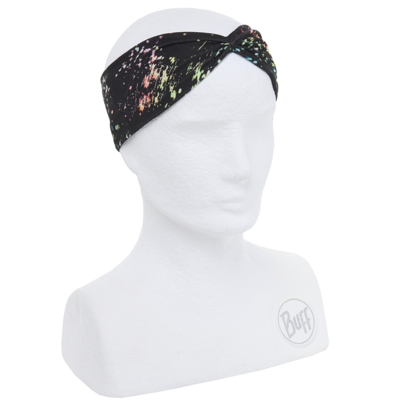 > 버프® > 사계절 성인용 > 헤드밴드 > 헤드밴드 UV차단+쿨넷 테이퍼드 > B/Hct SPECKLE BLACK (125511.999.10) 