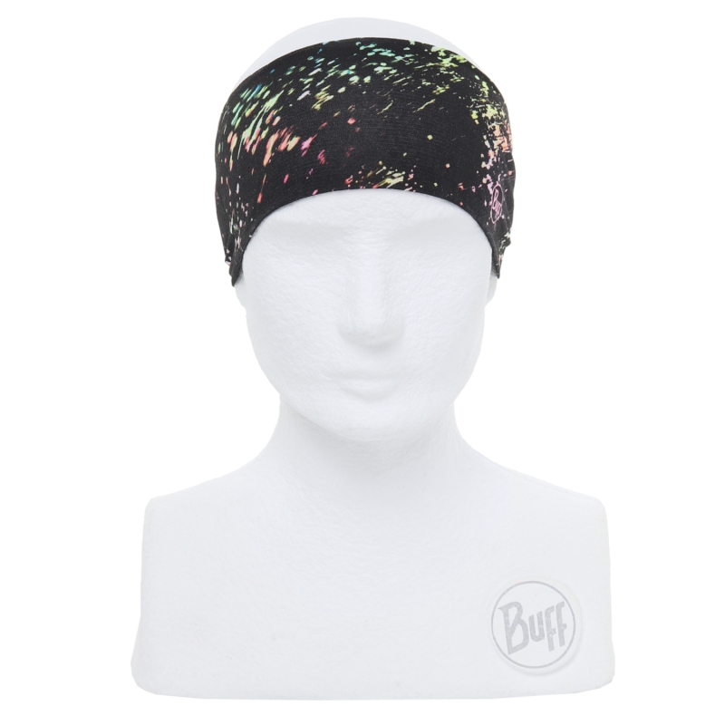 > 버프® > 사계절 성인용 > 헤드밴드 > 헤드밴드 UV차단+쿨넷 테이퍼드 > B/Hct SPECKLE BLACK (125511.999.10) 