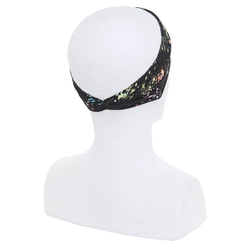 > 버프® > 사계절 성인용 > 헤드밴드 > 헤드밴드 UV차단+쿨넷 테이퍼드 > B/Hct SPECKLE BLACK (125511.999.10) 
