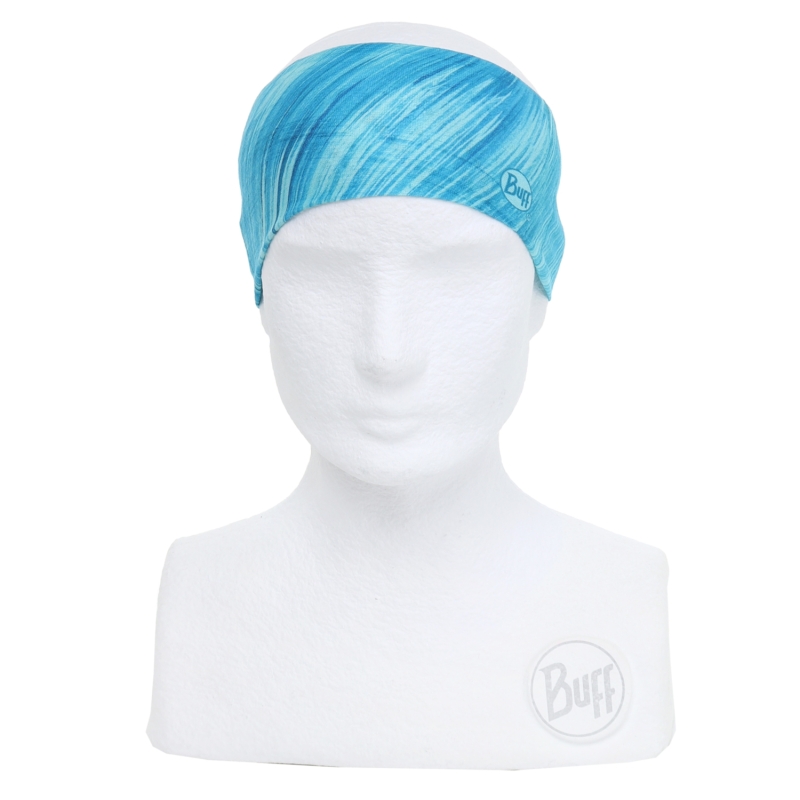 > 버프new > Headwear > HeadBand > 헤드밴드 UV차단+쿨넷 테이퍼드 > B/Hct PIXELINE TURQUOISE (125652.789.10) 