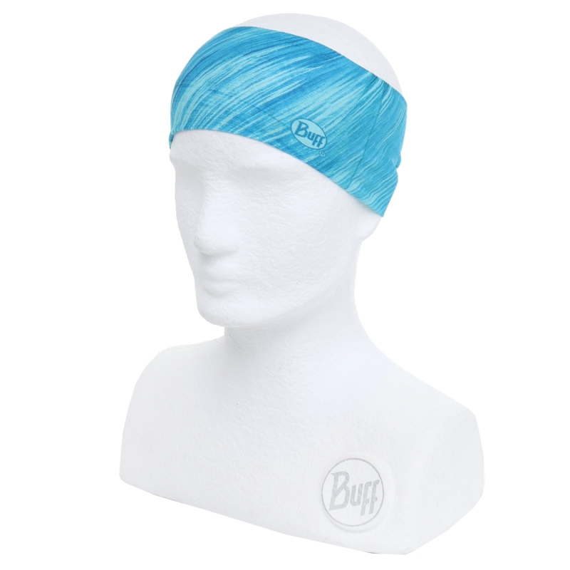 > 버프® > 사계절 성인용 > 헤드밴드 > 헤드밴드 UV차단 쿨넷 테이퍼드 > B/Hct PIXELINE TURQUOISE (125652.789.10) 