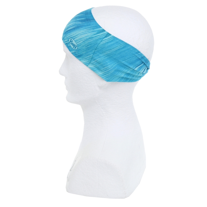 > 버프® > 사계절 성인용 > 헤드밴드 > 헤드밴드 UV차단 쿨넷 테이퍼드 > B/Hct PIXELINE TURQUOISE (125652.789.10) 