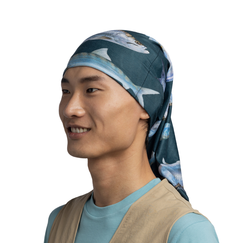 > 버프new > Neckwear > UV 차단 > UV 차단+ 쿨넷 라이선스 > UV 차단+ 쿨넷 Angler > B/Uc.An SALTWATER NIGHT BLUE (133842.779.10) 