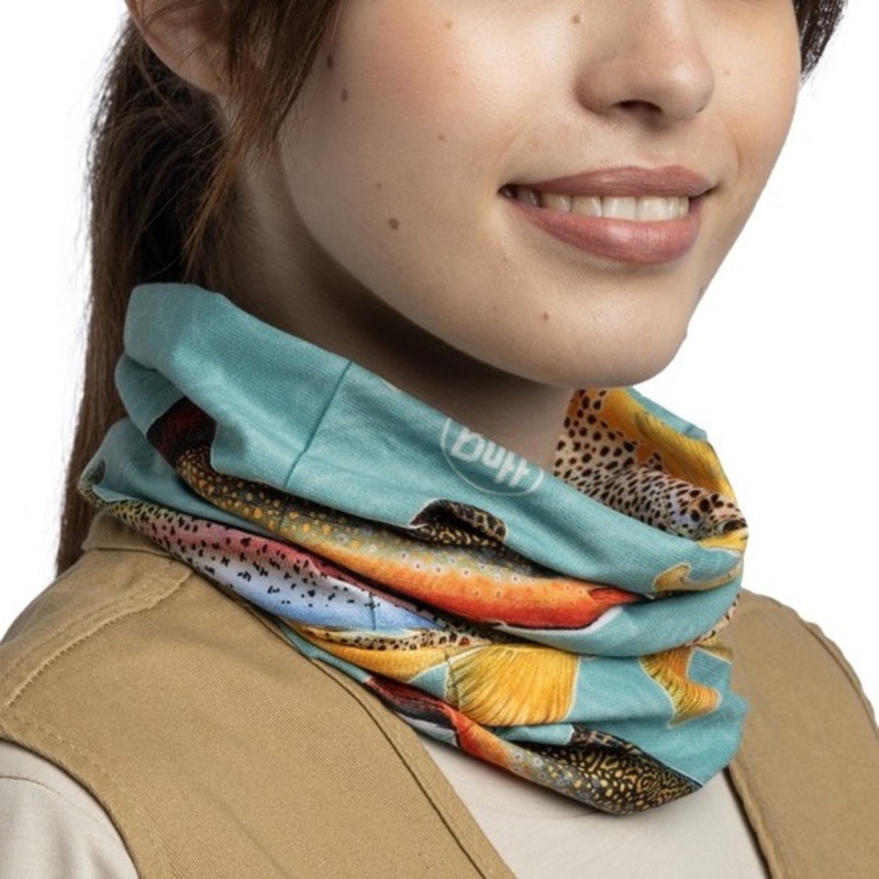 > 버프® > 사계절 성인용 > UV 차단 > UV 차단 쿨넷 컬렉션 > UV 차단 쿨넷 Angler > B/Uc.An TROUT MULTI (133843.555.10) 