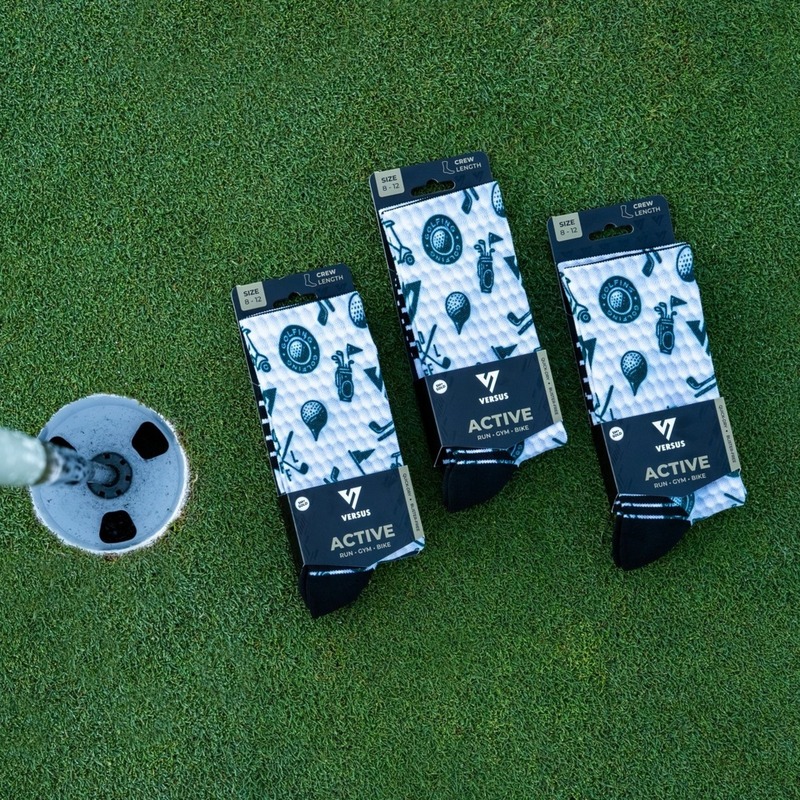 > 벌세스 > 양말 > ACTIVE CREW Printed Socks > VERSUS Active Crew Printed Golf 3.0 Socks 