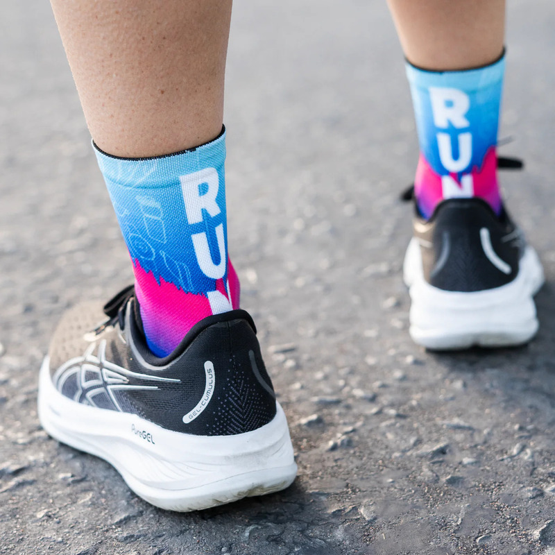 > 벌세스 > 양말 > Active Crew Printed > VERSUS Active Crew Pink Run Socks 
