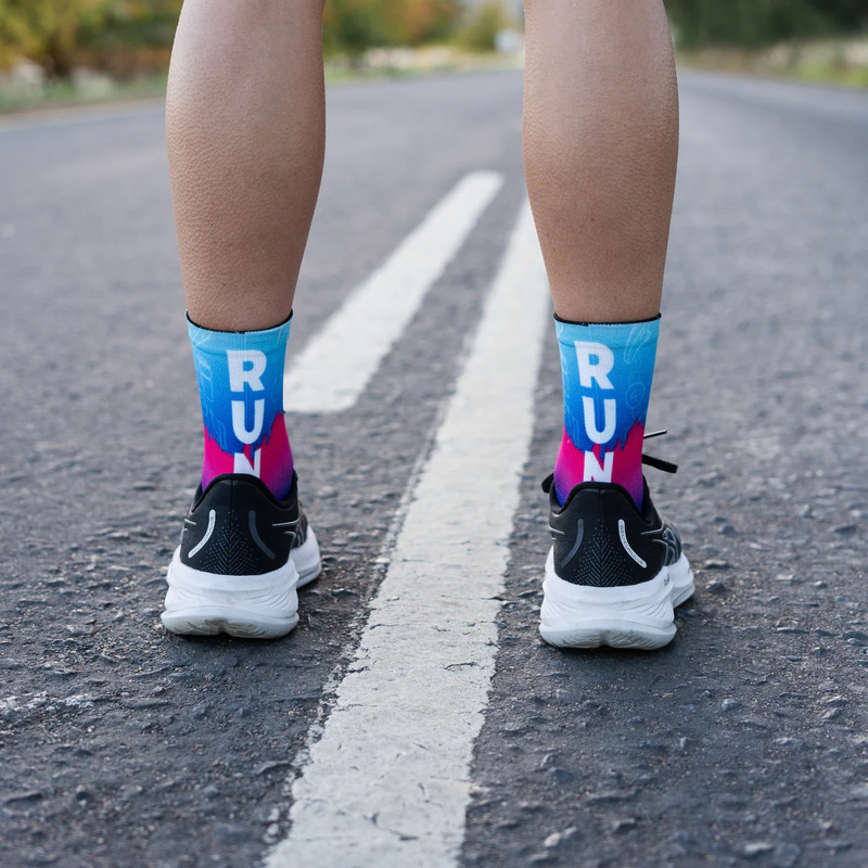 > 벌세스 > 양말 > Active Crew Printed > VERSUS Active Crew Pink Run Socks 