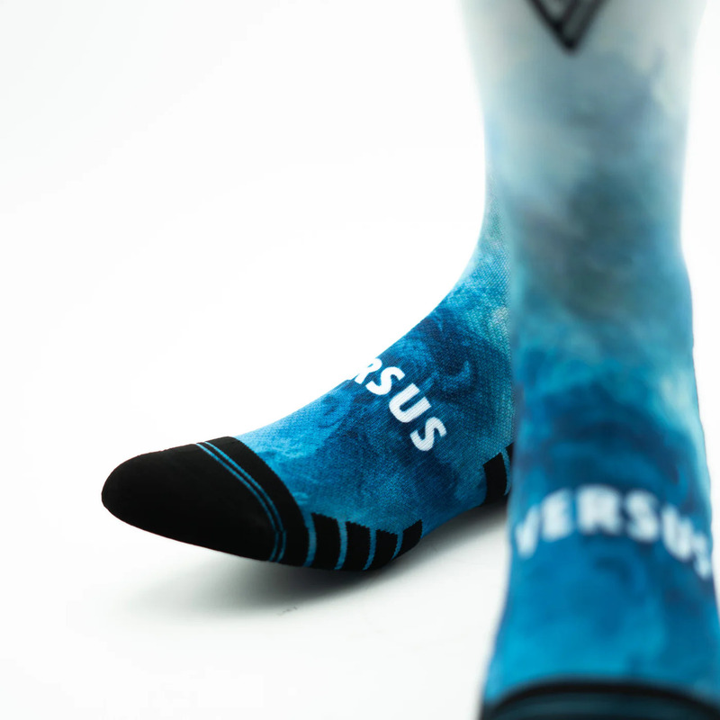 > 벌세스 > 양말 > Active Crew Printed > VERSUS Active Crew Riptide Socks 