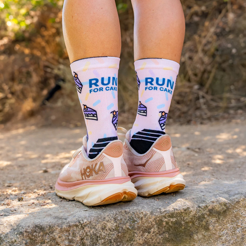 > 벌세스 > 양말 > Active Crew Printed > VERSUS Active Crew Run For Cake Socks 