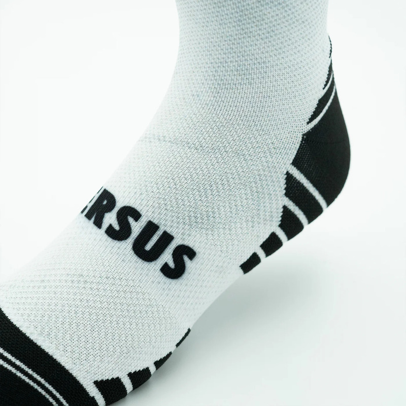 > 벌세스 > 양말 > Active Crew Printed > VERSUS Active Crew RUN White Socks 