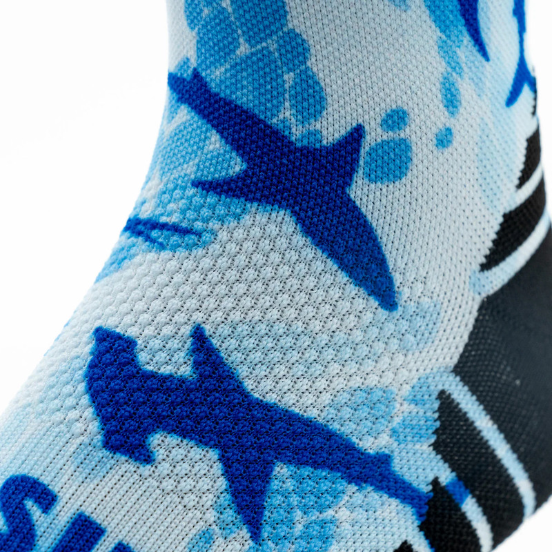 > 벌세스 > 양말 > ACTIVE CREW Printed Socks > VERSUS Active Crew Printed Shark Socks 
