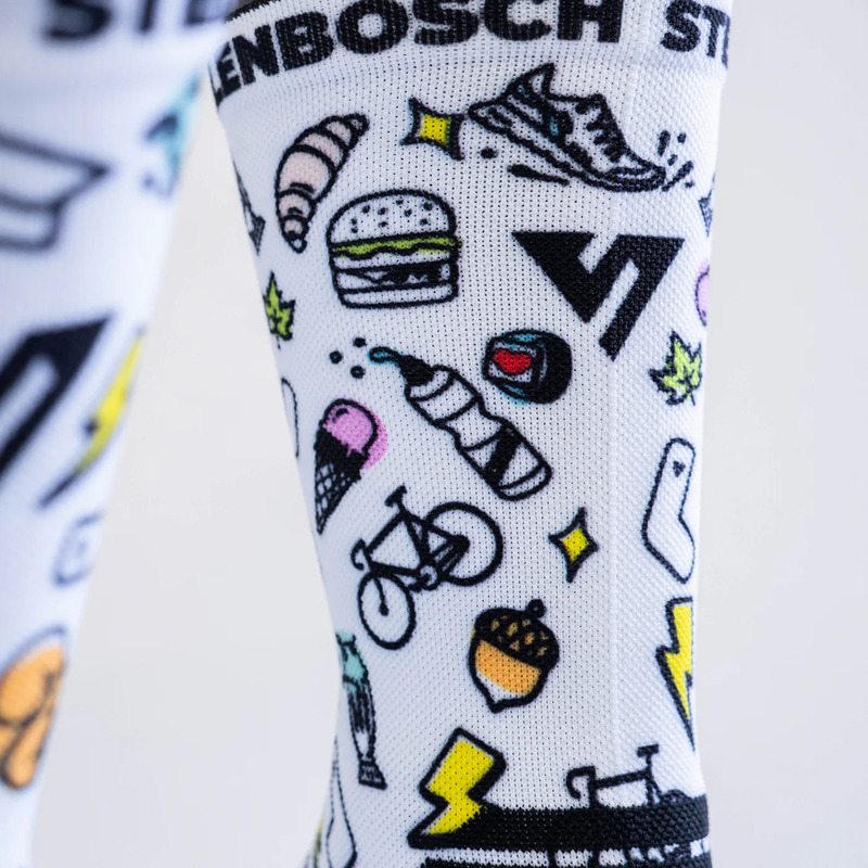 > 벌세스 > 양말 > Active Crew Printed > VERSUS Active Crew Stellenbosch Doodles Socks 