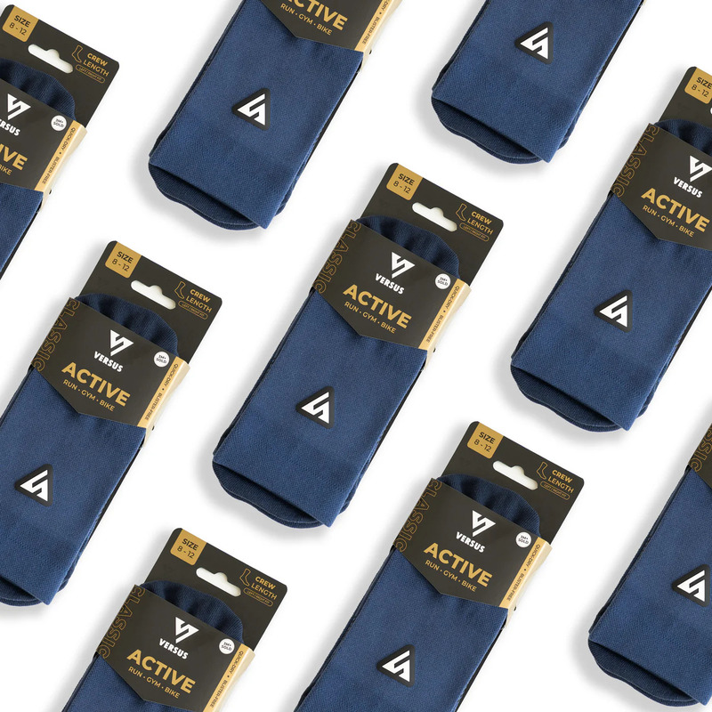 > 벌세스 > 양말 > Active Crew Classics > VERSUS Active Crew Classic Navy Socks 