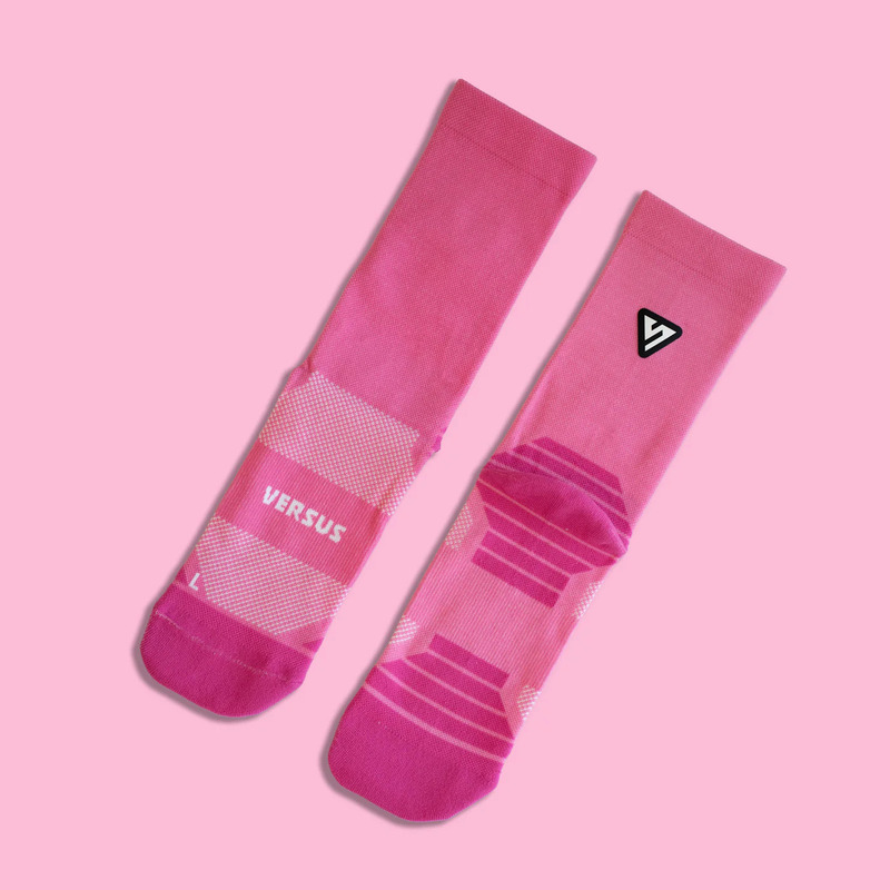 > 벌세스 > 양말 > Active Crew Classics > VERSUS Active Crew Classic Pink Socks 
