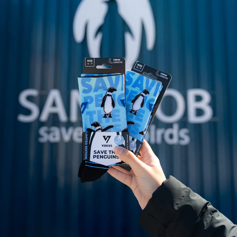 > 벌세스 > 양말 > ACTIVE CREW Printed > VERSUS Active Crew Printed SaveThePenguins Socks 