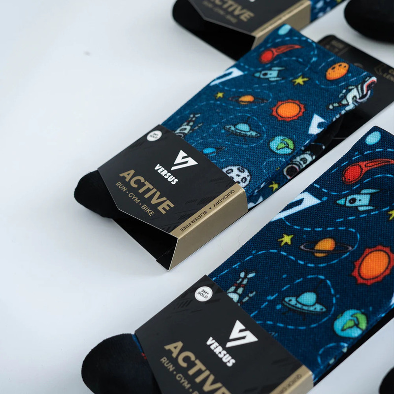 > 벌세스 > 양말 > ACTIVE CREW Printed > VERSUS Active Crew Printed SpaceVenture Socks 
