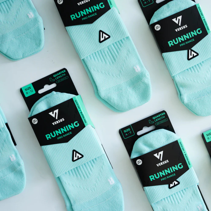 > 벌세스삭스 > 양말 > QUARTER RUNNING > VERSUS Quarter Running Mint Socks 