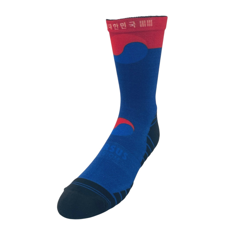 > 벌세스 > 양말 > ACTIVE CREW Printed > VERSUS Active Crew Printed Korea-Taegeuk Socks 