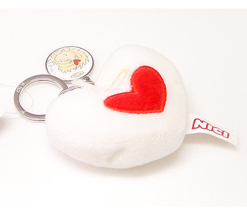 > 잡화/액세서리 > 니키 캐릭터 > 천사와 악마 > Heart 10cm Bb keyring (28373) 