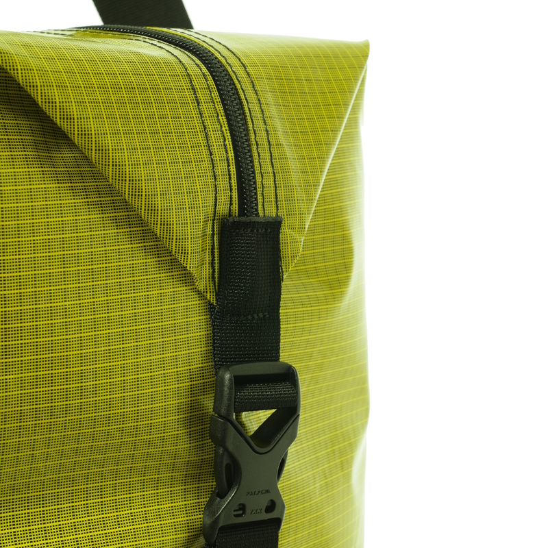 > 레일로드베를린 > BAG > Travel Big Bag > Nylon Ripstop > 레일로드베를린 NylonRip Lime Traveling Big Bag 