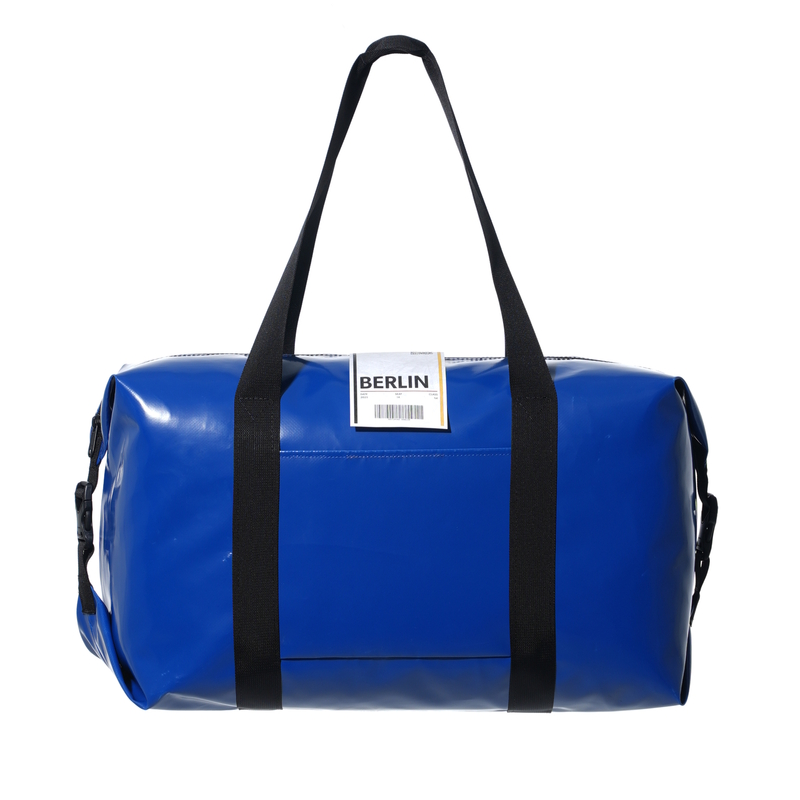 > 레일로드베를린 > BAG > Travel Big Bag > Tarpaulin > 레일로드베를린 Tarpaulin Blue Traveling Big Bag 