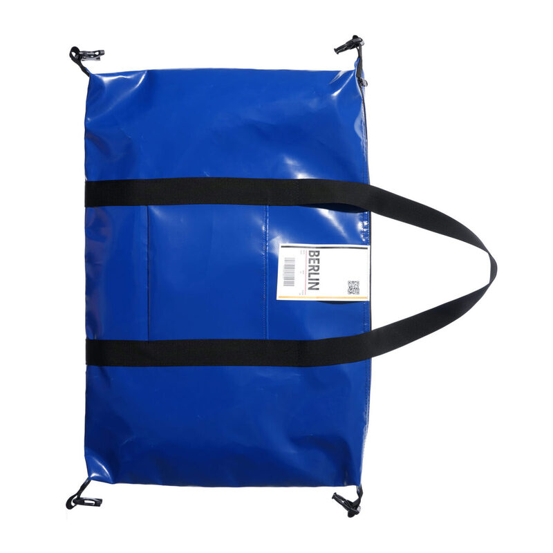 > 레일로드베를린 > BAG > Travel Big Bag > Tarpaulin > 레일로드베를린 Tarpaulin Blue Traveling Big Bag 