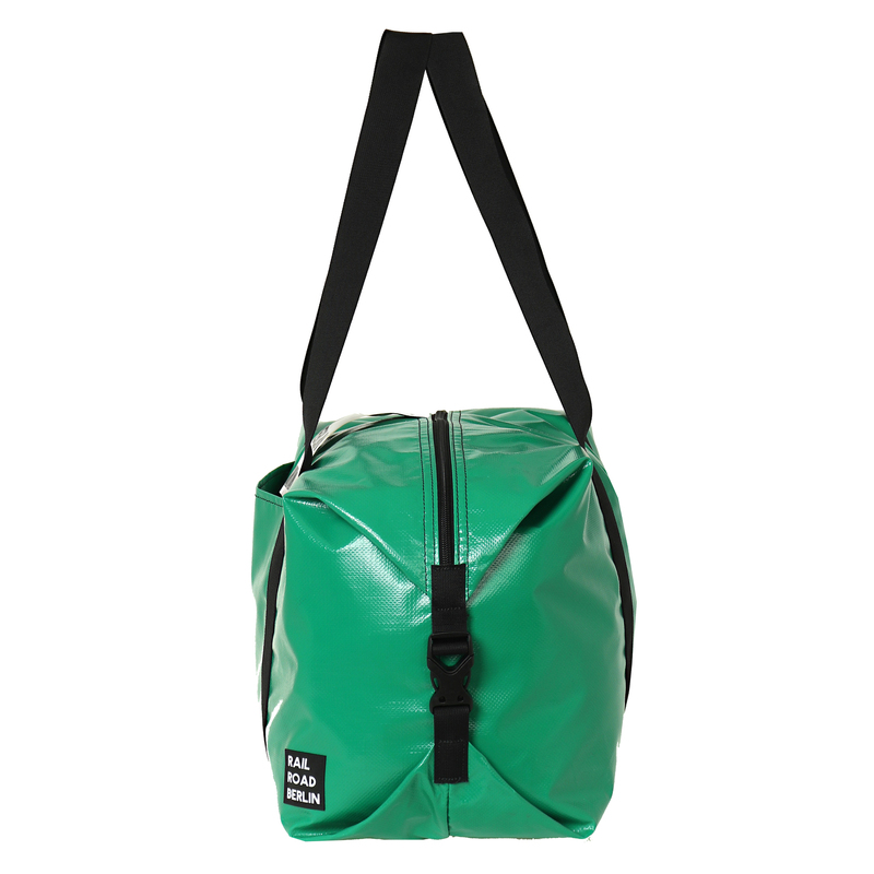 > 레일로드베를린 > BAG > Travel Big Bag > Soft Tarpaulin > 레일로드베를린 Soft Tarpaulin Green Traveling Big Bag 