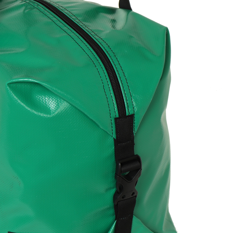 > 레일로드베를린 > BAG > Travel Big Bag > Soft Tarpaulin > 레일로드베를린 Soft Tarpaulin Green Traveling Big Bag 