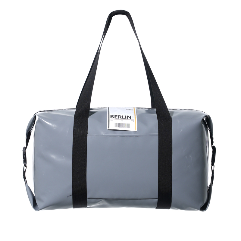 > 레일로드베를린 > BAG > Travel Big Bag > Tarpaulin > 레일로드베를린 Tarpaulin Grey Traveling Big Bag 