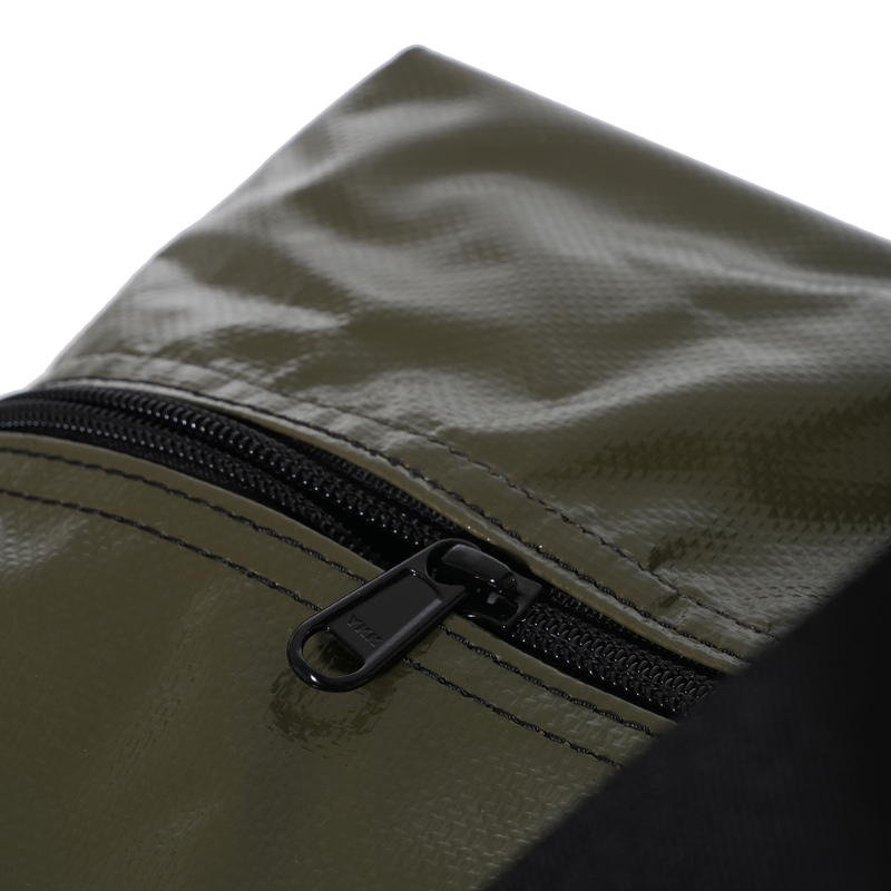> 레일로드베를린 > BAG > Travel Big Bag > Soft Tarpaulin > 레일로드베를린 Soft Tarpaulin Khaki Traveling Big Bag 