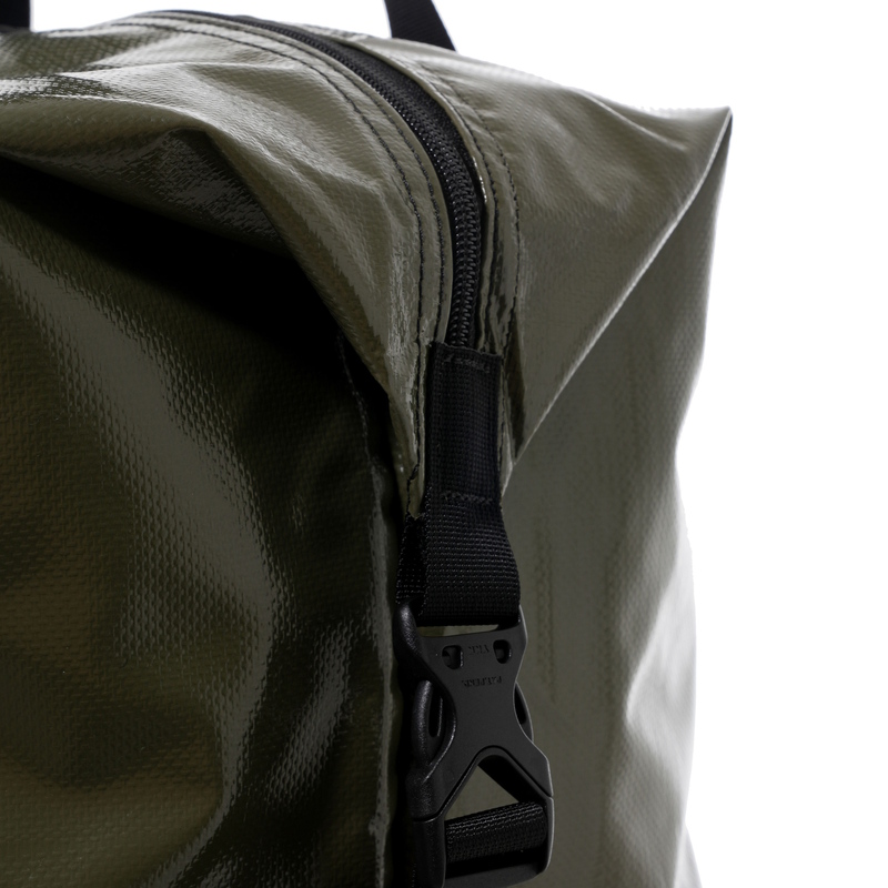 > 레일로드베를린 > BAG > Travel Big Bag > Soft Tarpaulin > 레일로드베를린 Soft Tarpaulin Khaki Traveling Big Bag 