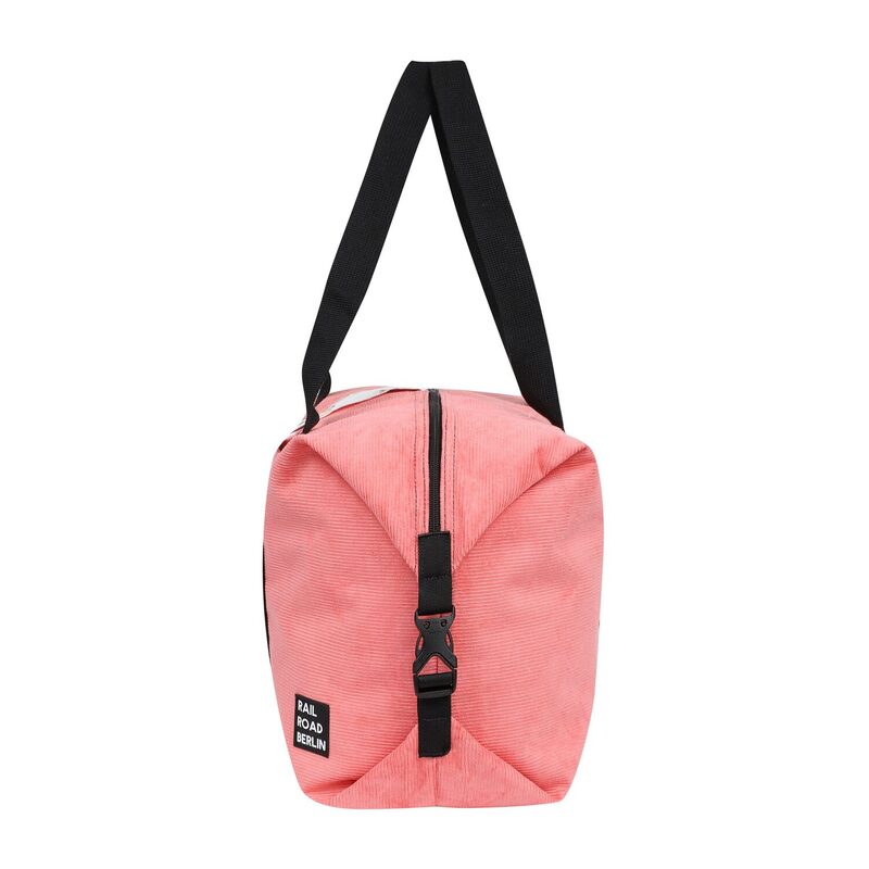 > 레일로드베를린 > BAG > Travel Big Bag > Corduroy > 레일로드베를린 Corduroy Pink Traveling Big Bag 