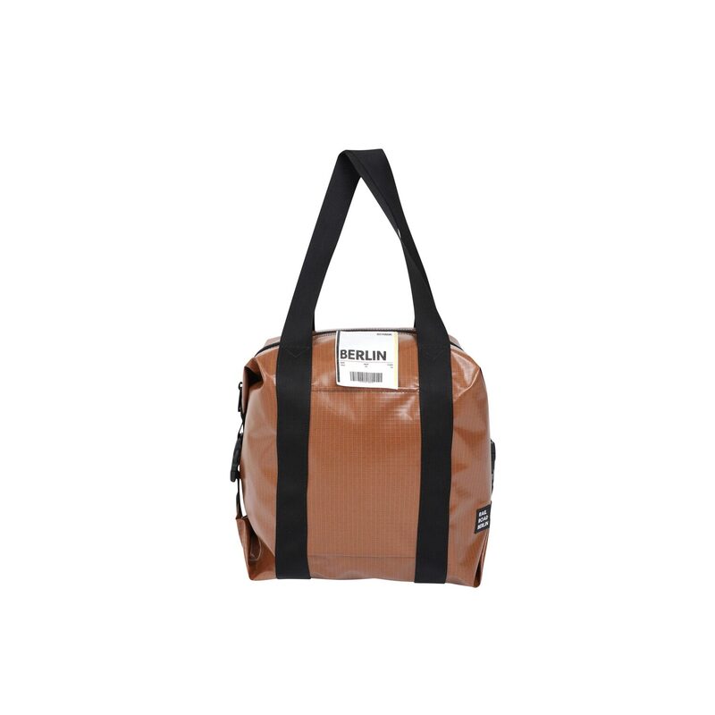 > 레일로드베를린 > BAG > Shopper Bag > Nylon Rip > 레일로드베를린 NylonRip Brown Shopper Bag 