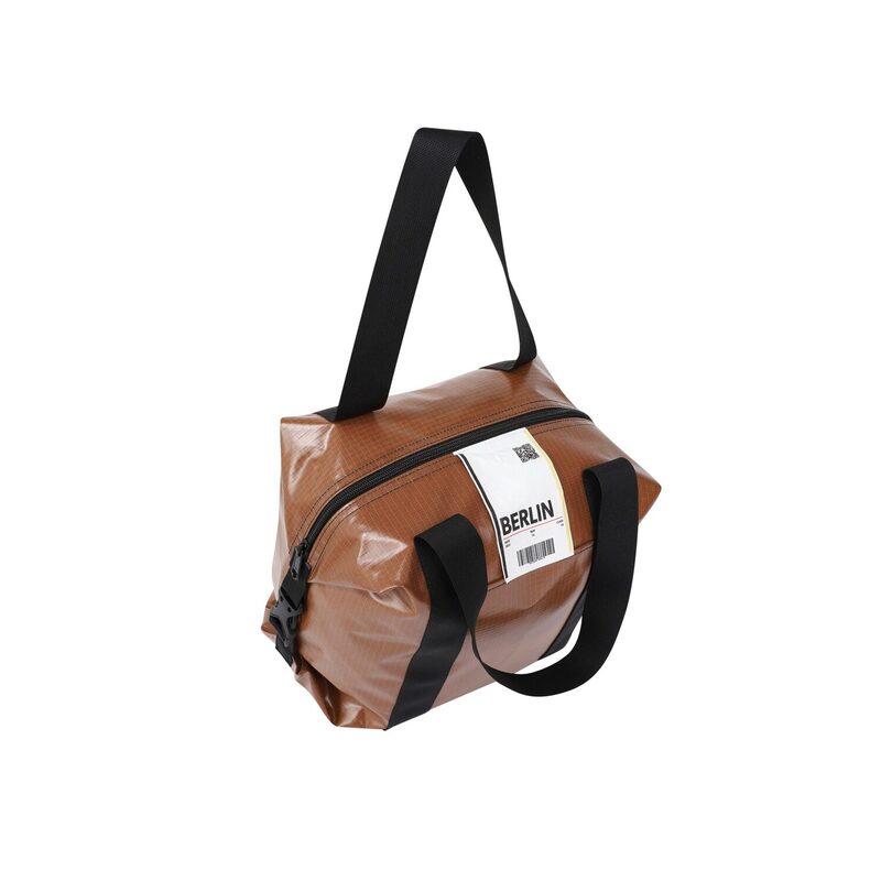 > 레일로드베를린 > BAG > Shopper Bag > Nylon Rip > 레일로드베를린 NylonRip Brown Shopper Bag 