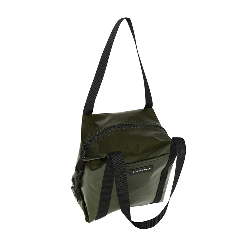 > 레일로드베를린 > BAG > Mini Bag > Nylon Rip > 레일로드베를린 NylonRip Khaki Mini Bag 