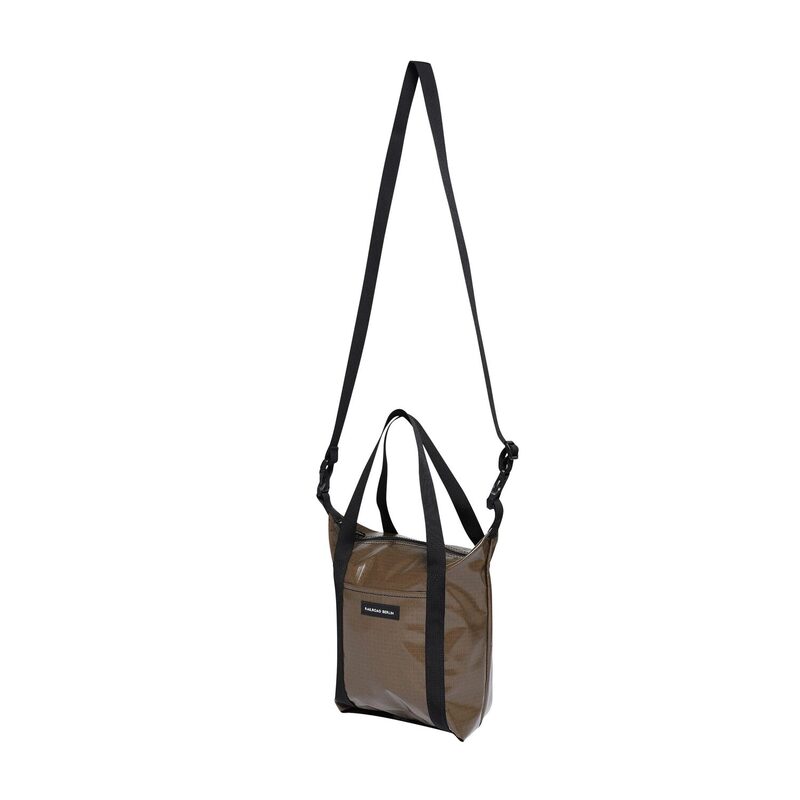 > 레일로드베를린 > BAG > Mini Bag > Nylon Rip > 레일로드베를린 NylonRip Brown Mini Bag 