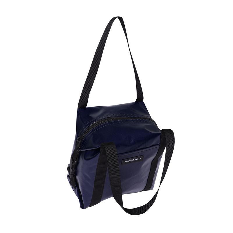 > 레일로드베를린 > BAG > Mini Bag > Nylon Rip > 레일로드베를린 NylonRip Navy Mini Bag 