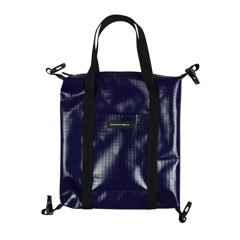 > 레일로드베를린 > BAG > Mini Bag > Nylon Rip > 레일로드베를린 NylonRip Navy Mini Bag 