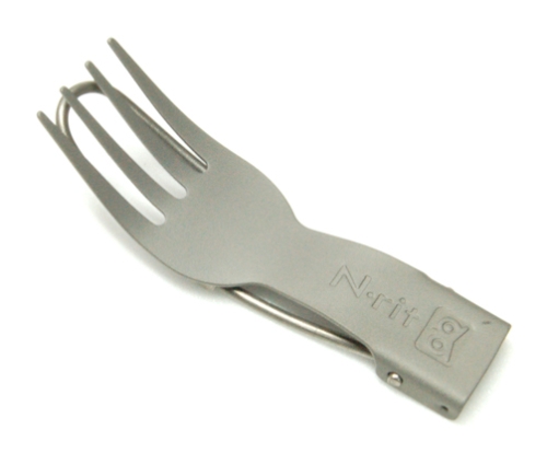 > 캠핑/여행 > 취사/용기 > 티타늄수저 > 폴딩 포크 (N-rit FOLDING FORK) 